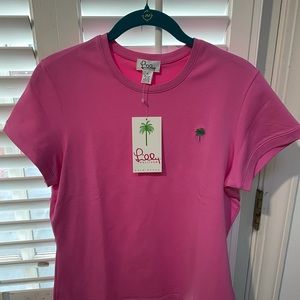 Lilly Pulitzer Hot Pink Crewneck Shirt